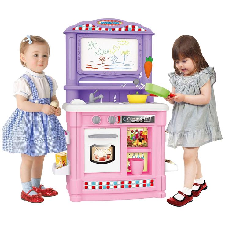 Toy Chef Kids Kitchen Toy Play-set Kitchen Toys & Hobbies - DailySale