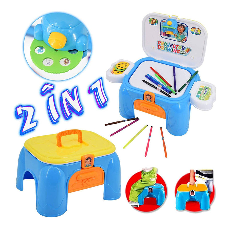 Toy Chef Kids Projector Magnetic Drawing Doodle Board for Toddlers Toys & Games - DailySale