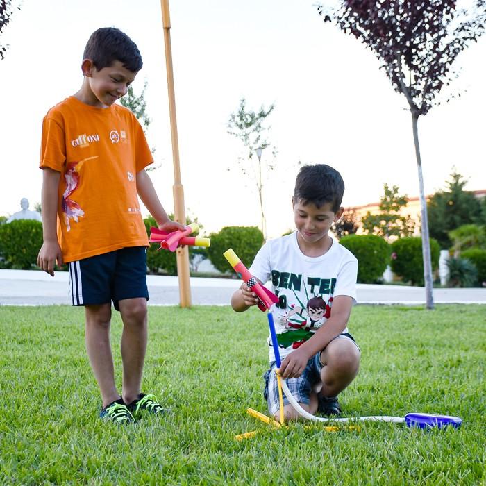 Toy Rocket Launcher for Kids with 4 Foam Rockets & Launch Stand Toys & Games - DailySale