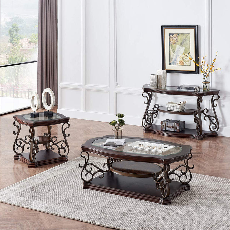 Traditional Console Accent Sofa Table Furniture & Decor - DailySale