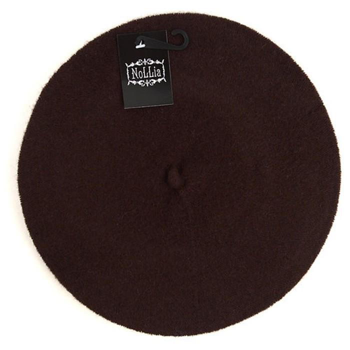 Traditional Women's Men's Solid Color Plain Wool French Beret One Size Women's Apparel Brown - DailySale