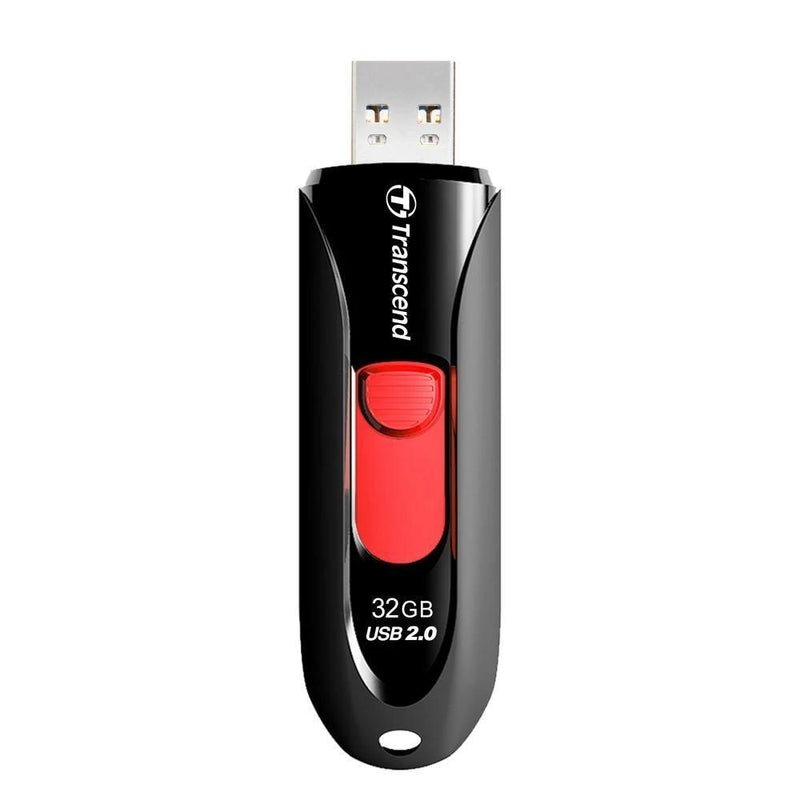 Transcend Jetflash 590 USB 2.0 Flash Drive Gadgets & Accessories 32GB - DailySale