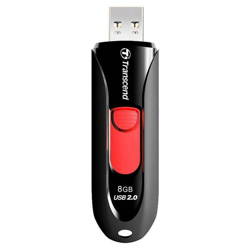 Transcend Jetflash 590 USB 2.0 Flash Drive Gadgets & Accessories 8GB - DailySale