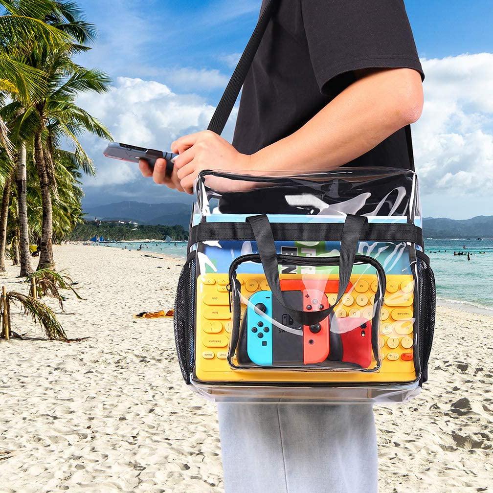 Transparent See Through Clear Tote Bag - Main Image