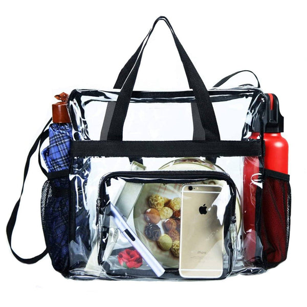 Transparent See Through Clear Tote Bag Bags & Travel - DailySale