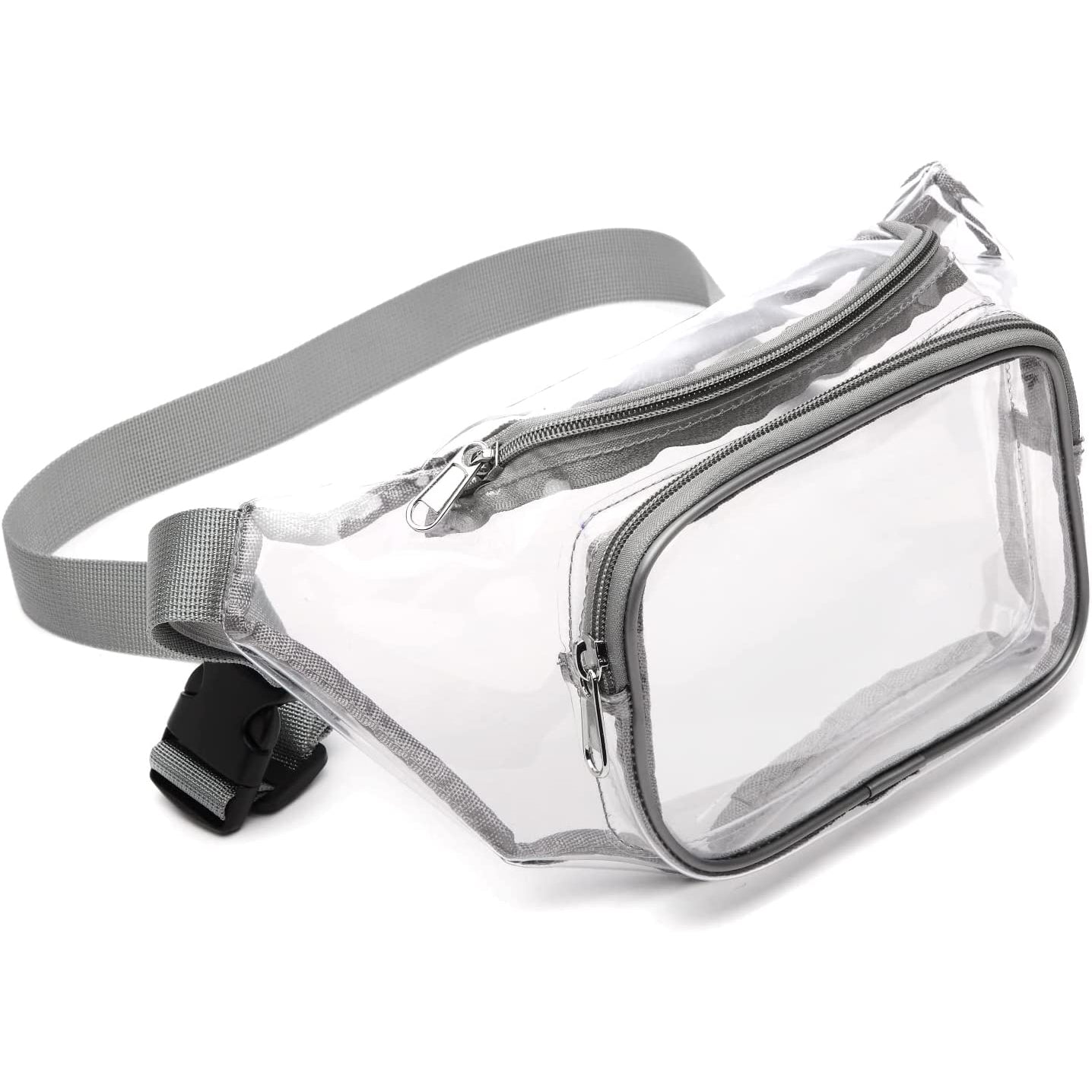 Transparent Waterproof Waist Bag Bags & Travel Gray - DailySale