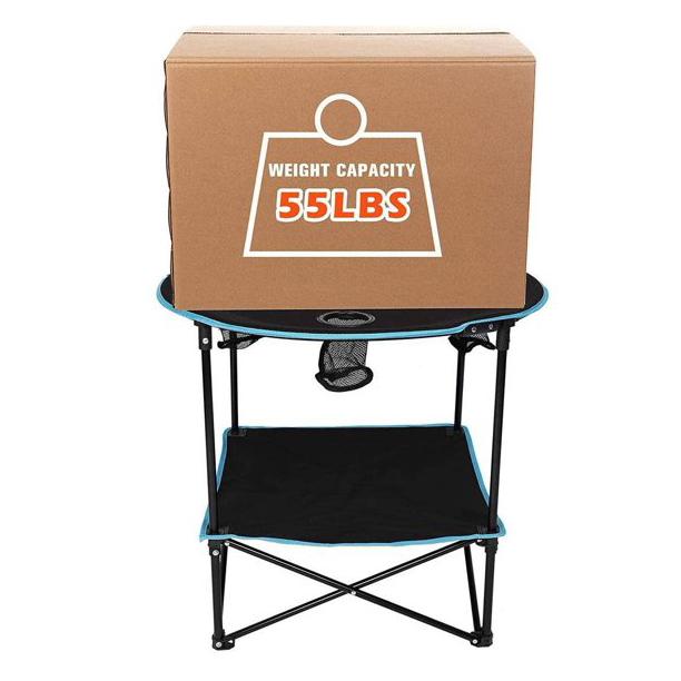 Travel Camping Picnic Collapsible Round Table Sports & Outdoors - DailySale