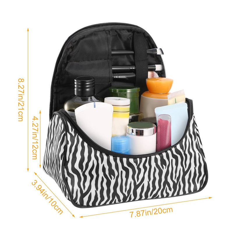 Travel Makeup Bag Portable Cosmetic Organizer with Cosmetic Mirror Bags & Travel - DailySale