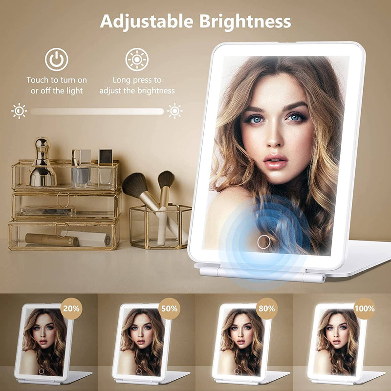 Travel Makeup Mirror with 10X Magnifying Mirror Beauty & Personal Care - DailySale