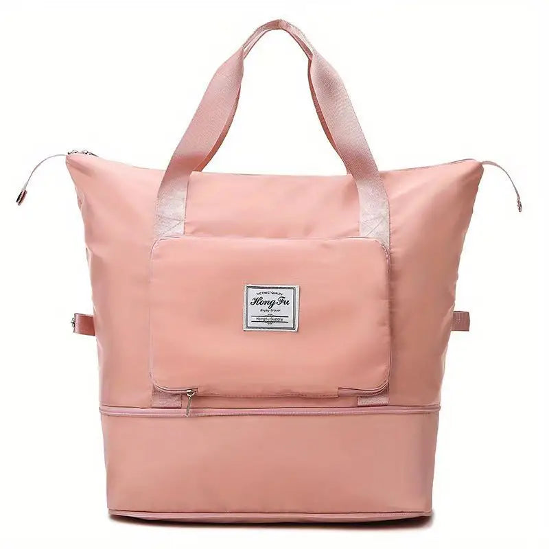 Travel Storage Zipper Handbag Bags & Travel Pink - DailySale