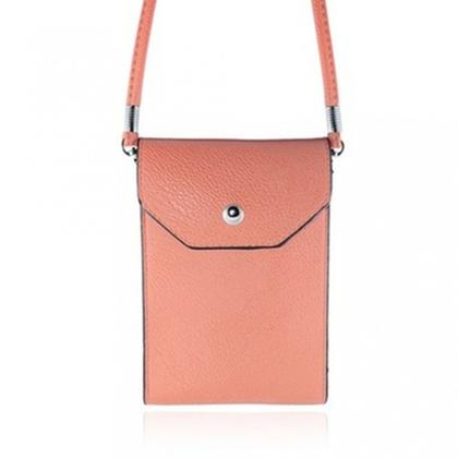 Trendy Cell Phone Crossbody Bag Bags & Travel Coral - DailySale