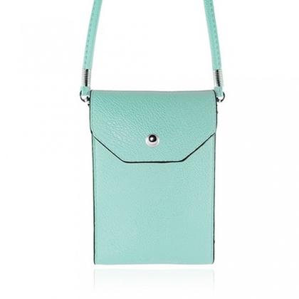 Trendy Cell Phone Crossbody Bag Bags & Travel Teal - DailySale