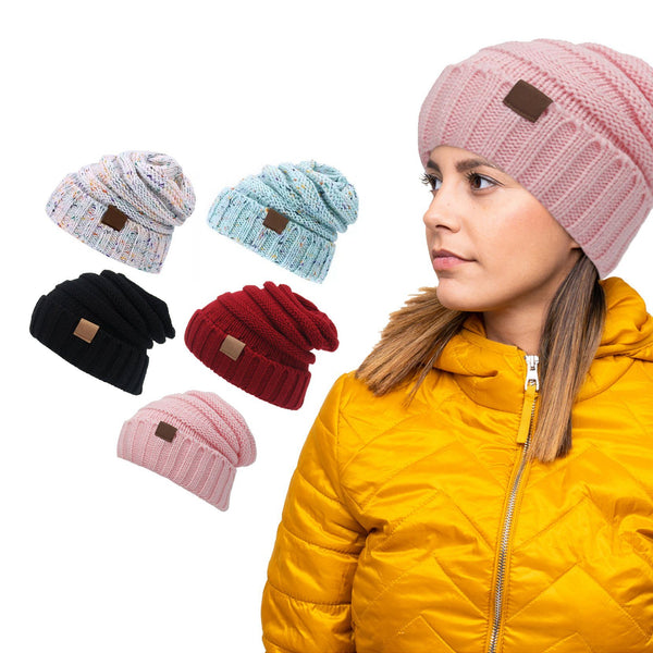 Trendy Warm Knitted Casual Fun Beanie Hat For Women Women's Shoes & Accessories - DailySale