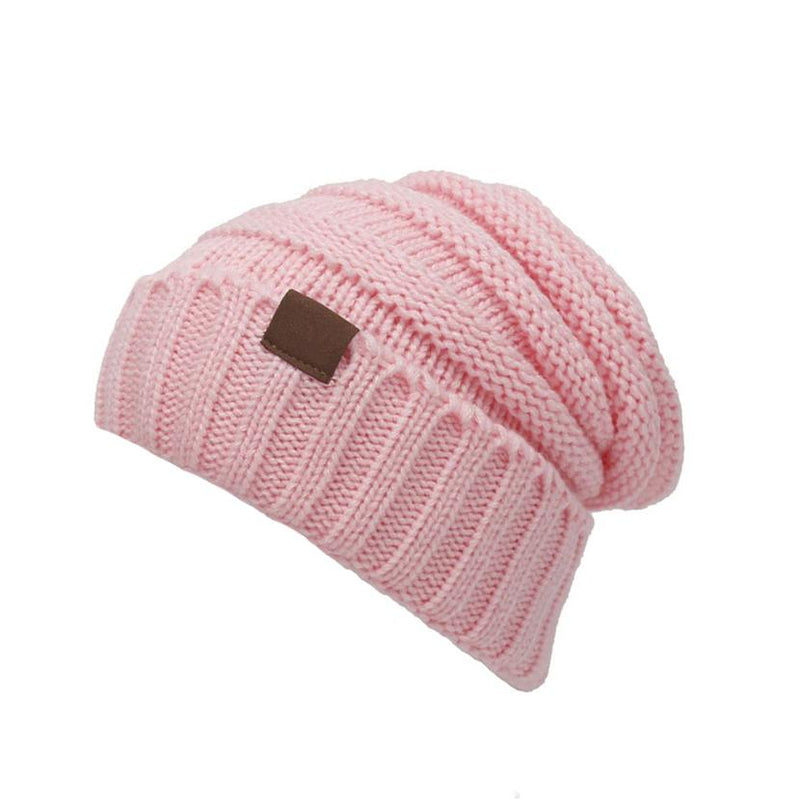 Trendy Warm Knitted Casual Fun Beanie Hat For Women Women's Shoes & Accessories Pink - DailySale
