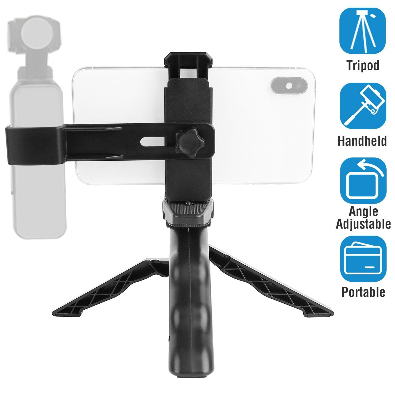 Tripod Desk Phone Stand Stabilizer Mobile Accessories - DailySale