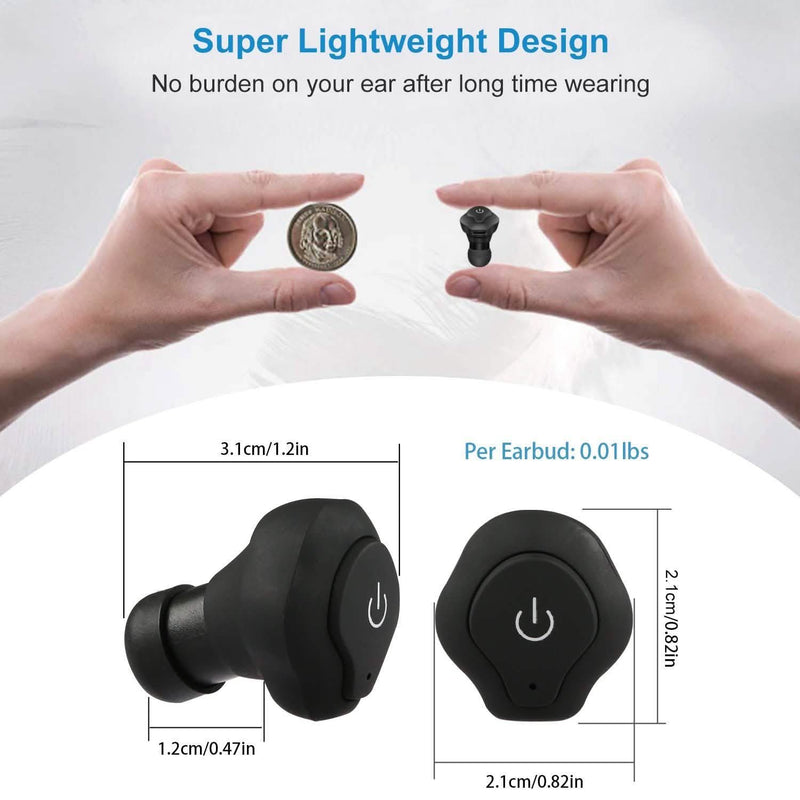 True Wireless Earbuds CSR v4.2 In-Ear Stereo Headsets Headphones & Audio - DailySale