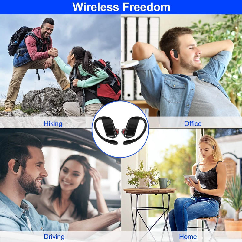 True Wireless Earbuds v5.0 TWS Stereo Earphones Headset Headphones & Audio - DailySale
