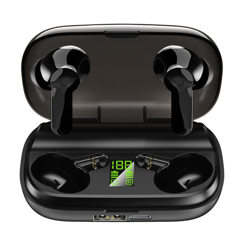 True Wireless V5.0 Earbuds IPX 5 Water Resistant Headphones & Audio - DailySale