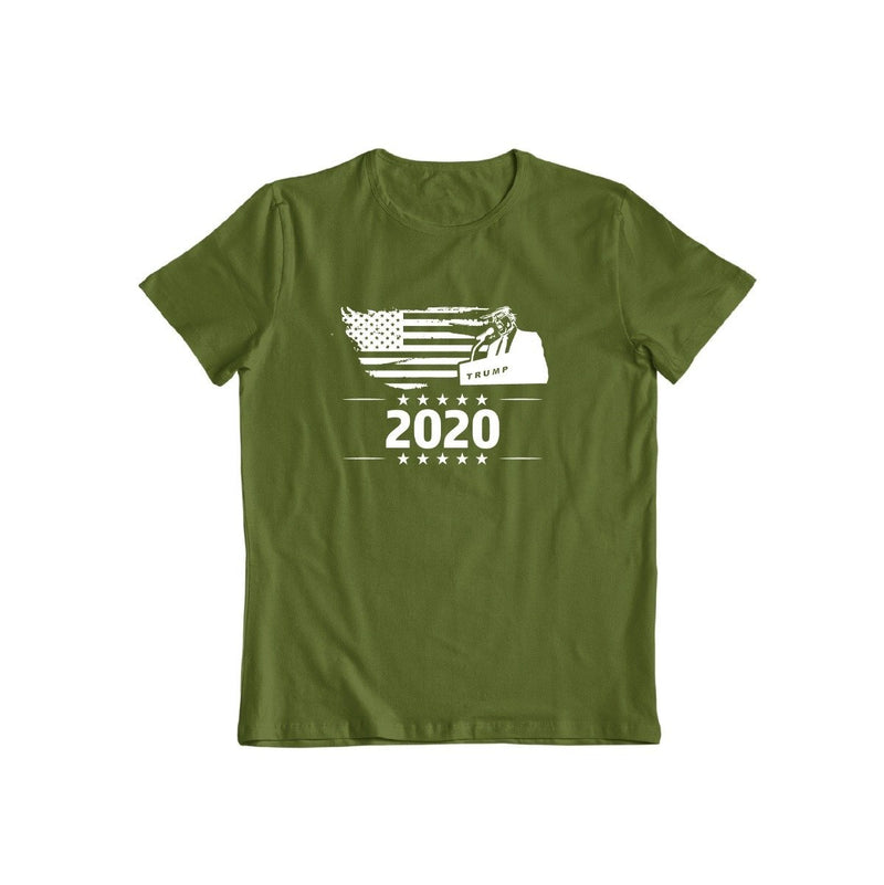 Trump 2020 T-Shirt for Men and Women Women's Apparel S Military Green - DailySale