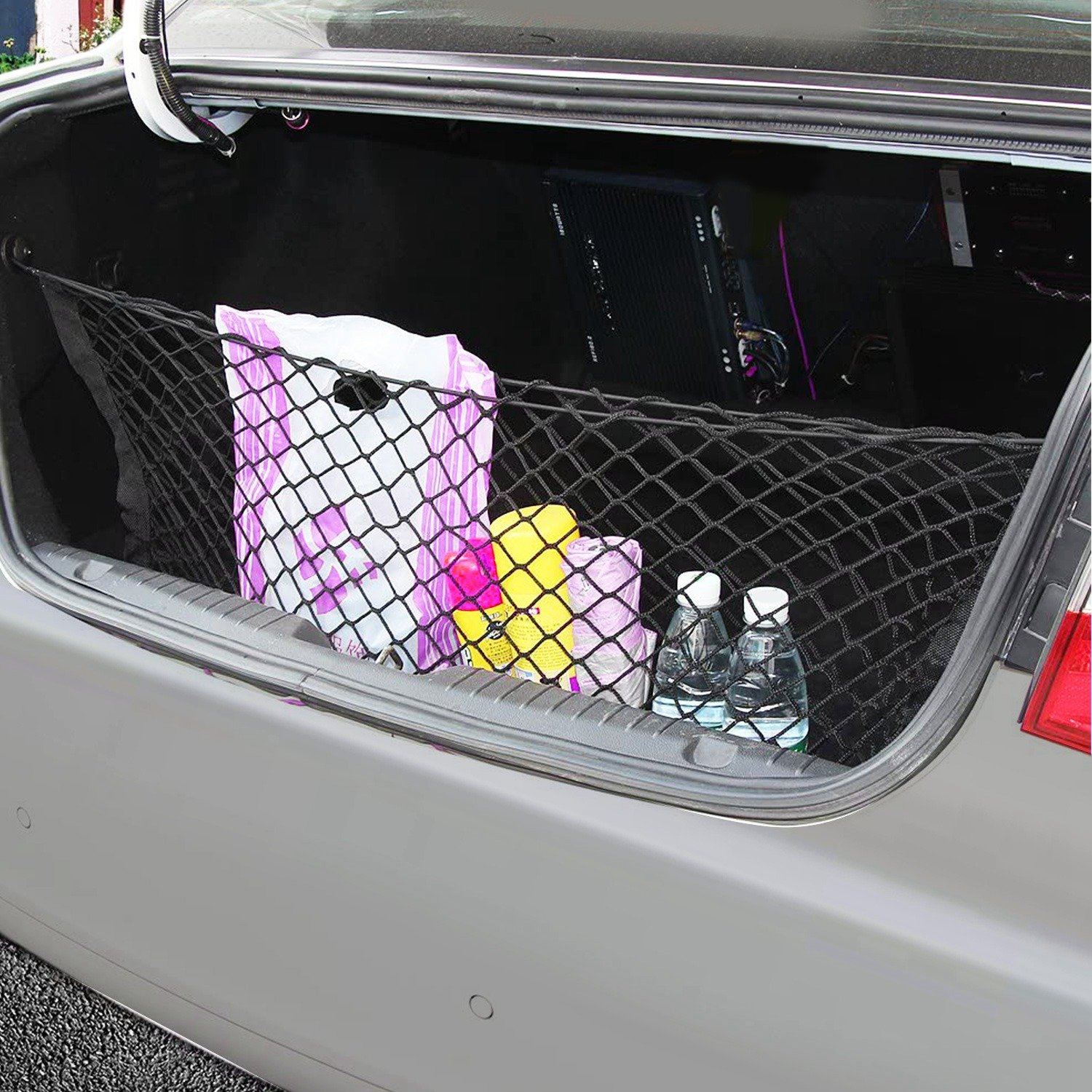 Trunk Cargo Net Stretchable Universal Automotive - DailySale