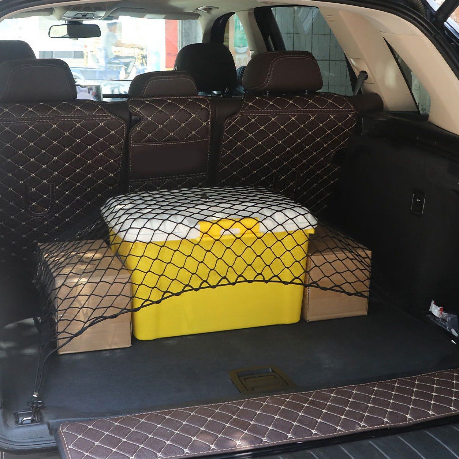 Trunk Cargo Net Stretchable Universal Automotive - DailySale