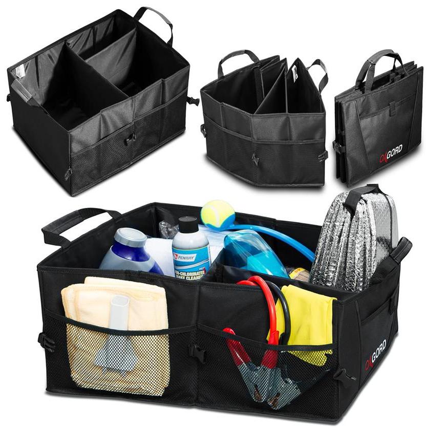 Trunk Cargo Organizer Heavy-Duty Folding Tray Auto Accessories - DailySale