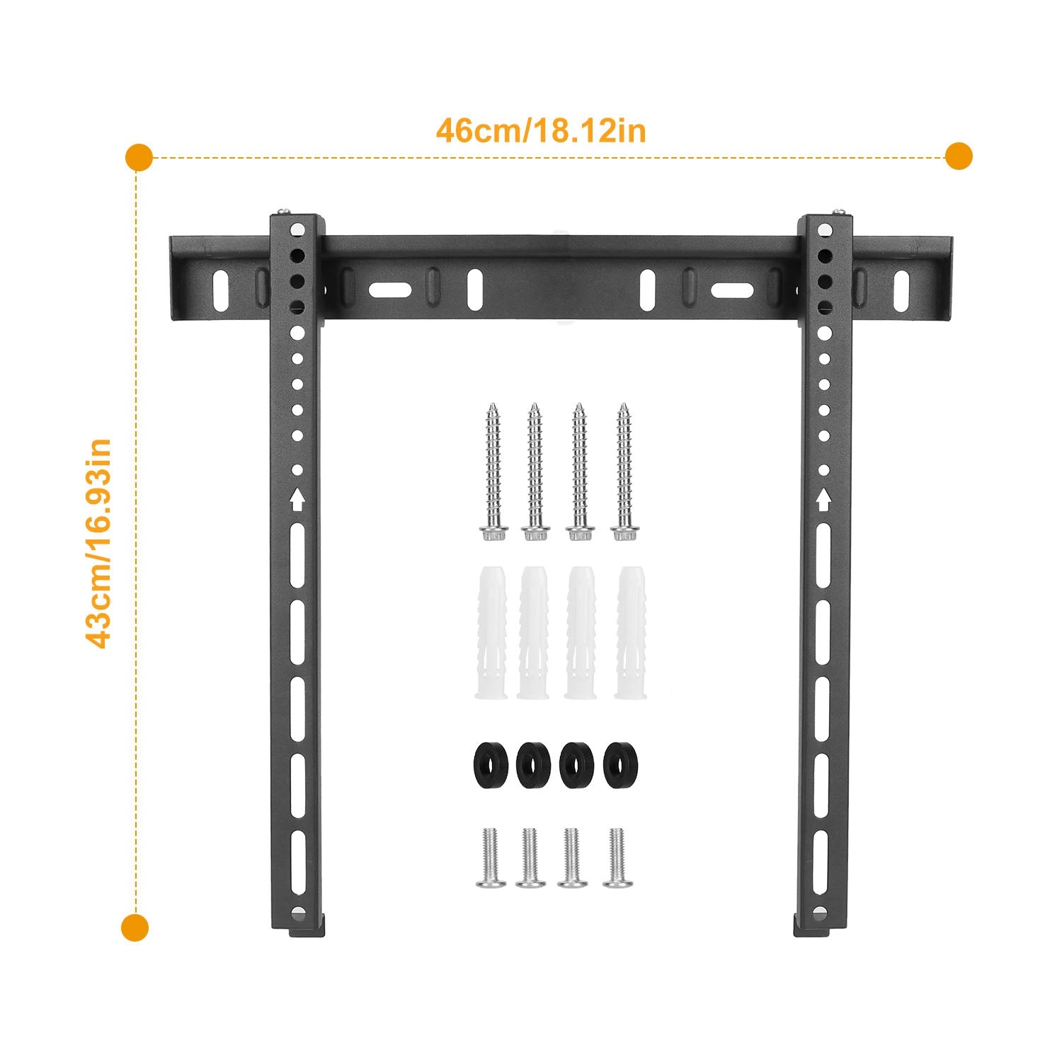 TV Wall Mount Bracket Support 32-65 inch Flat TV TV & Video - DailySale