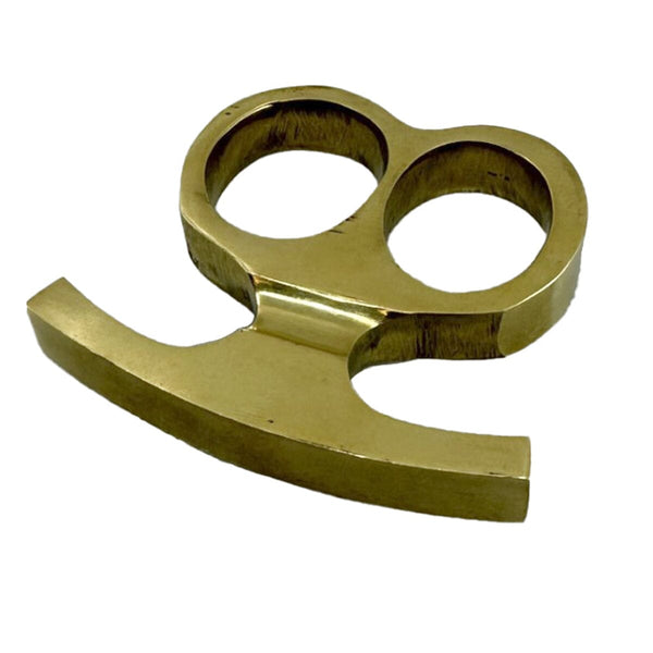 Two Finger Heavy Brass Knuckle Tactical - DailySale