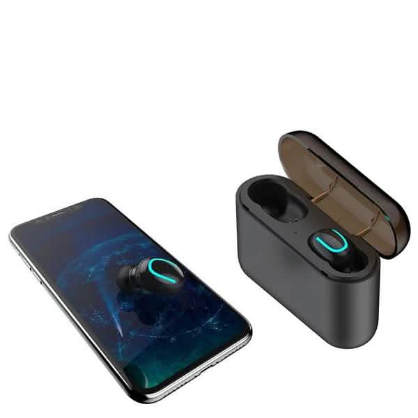 TWS Bluetooth 5.0 Sports Stereo Touch Control In-Ear Earphones with Charging Case Headphones & Audio - DailySale