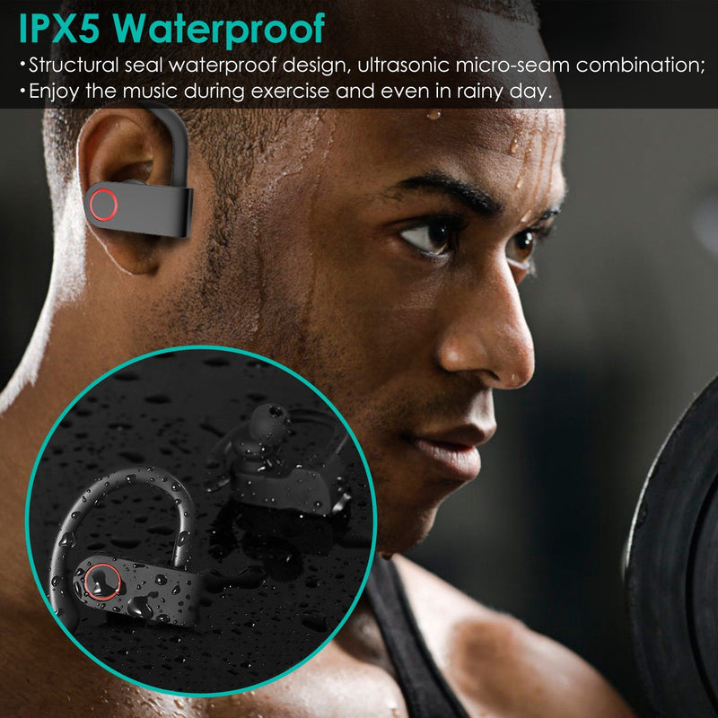 TWS Wireless 5.0 Earbuds IPX5 Waterproof Sports Headset Headphones & Audio - DailySale