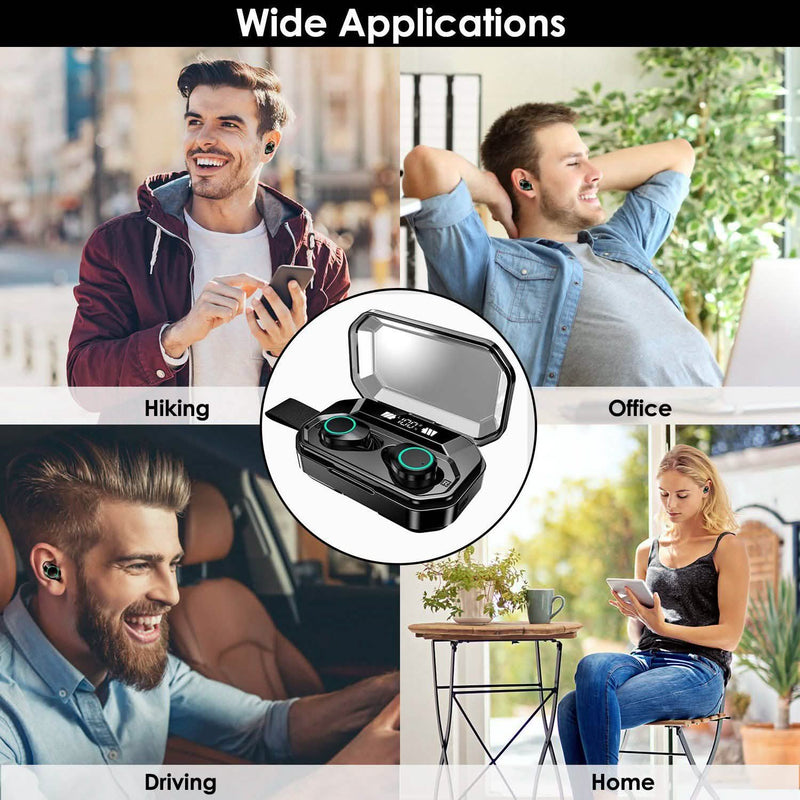 TWS Wireless 5.0 Earbuds Touch In-Ear Stereo Headsets Headphones & Audio - DailySale