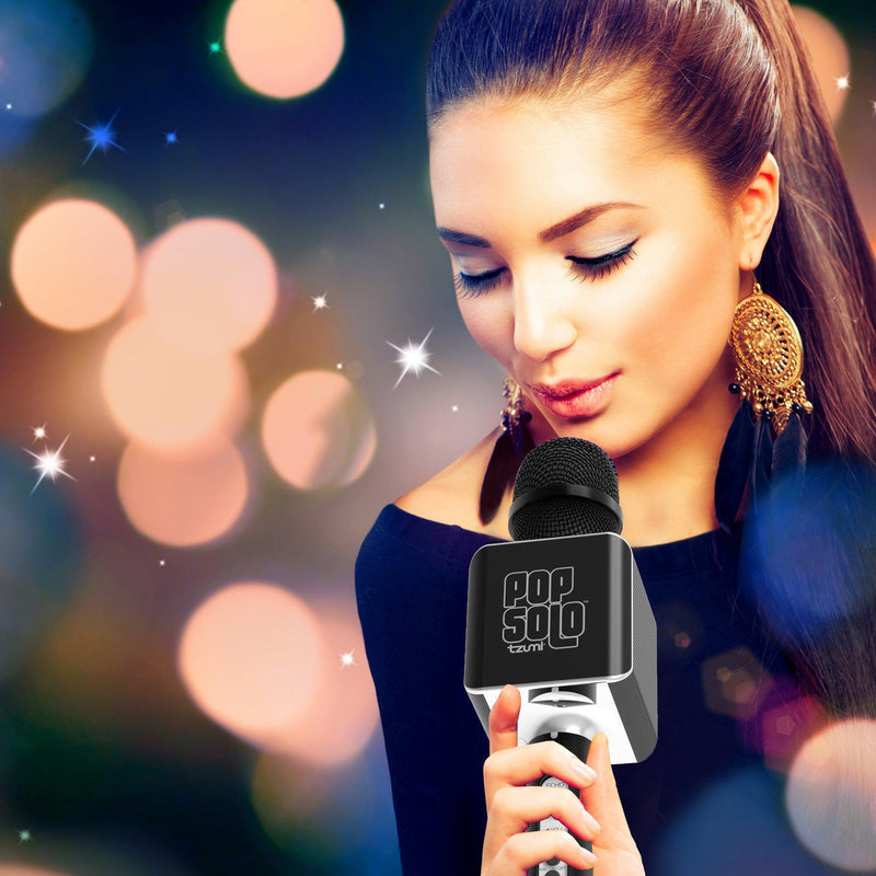 Tzumi Pop Solo Wireless Bluetooth Karaoke Microphone And Speaker Everything Else - DailySale