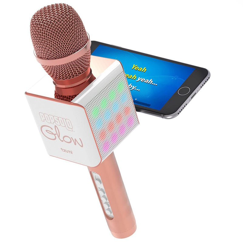 Tzumi Pop Solo Wireless Bluetooth Karaoke Microphone And Speaker