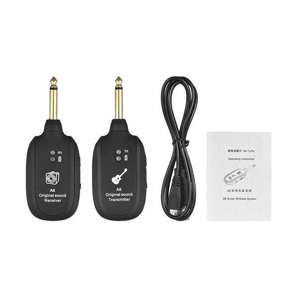 UHF Guitar Wireless System Transmitter Receiver Headphones & Audio - DailySale