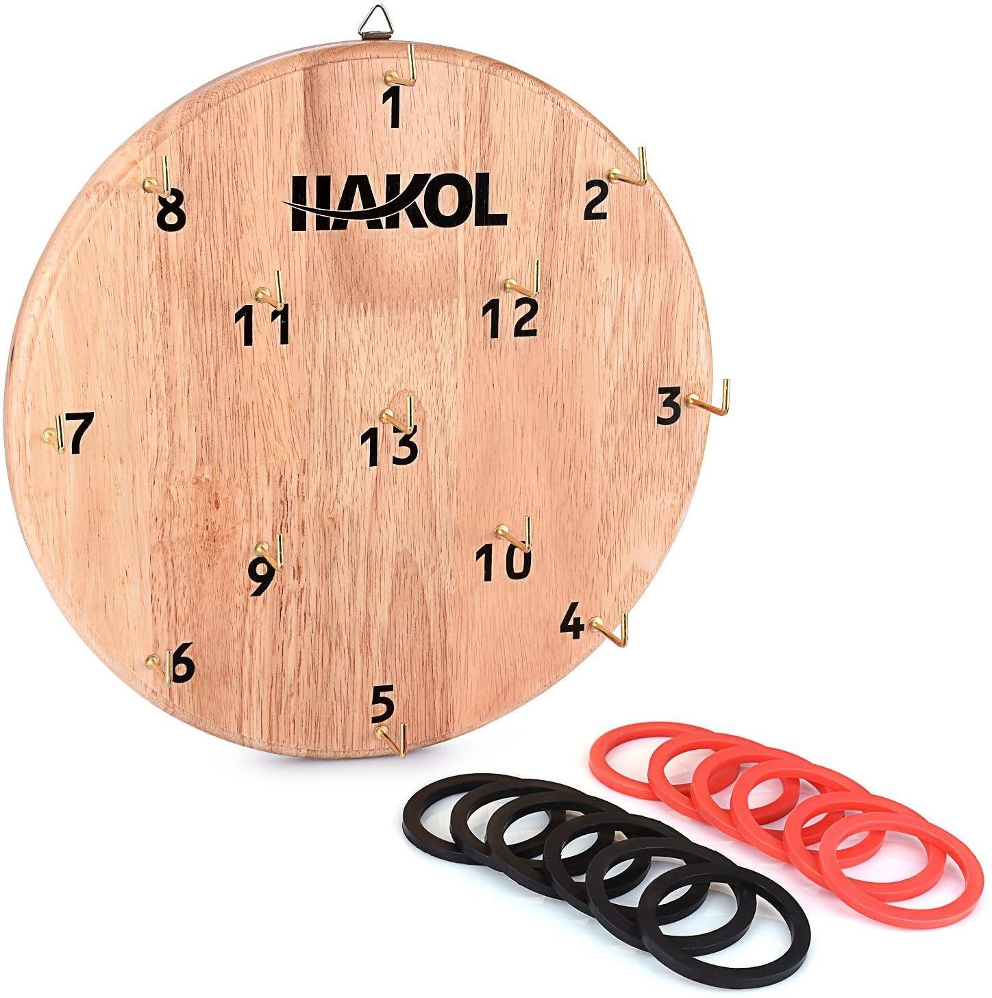 Ultimate Hook & Ring Toss Game for Kids & Adults Toys & Games - DailySale