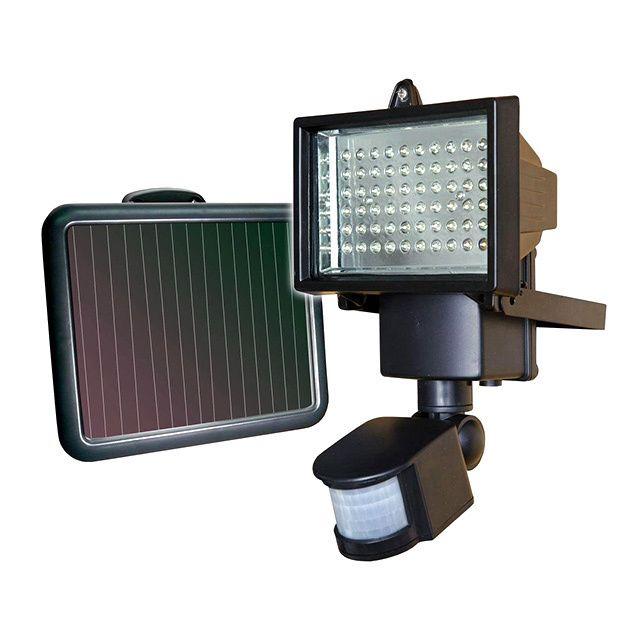Ultra-Bright 60-LED Motion-Sensing Solar Flood Light Home Lighting - DailySale