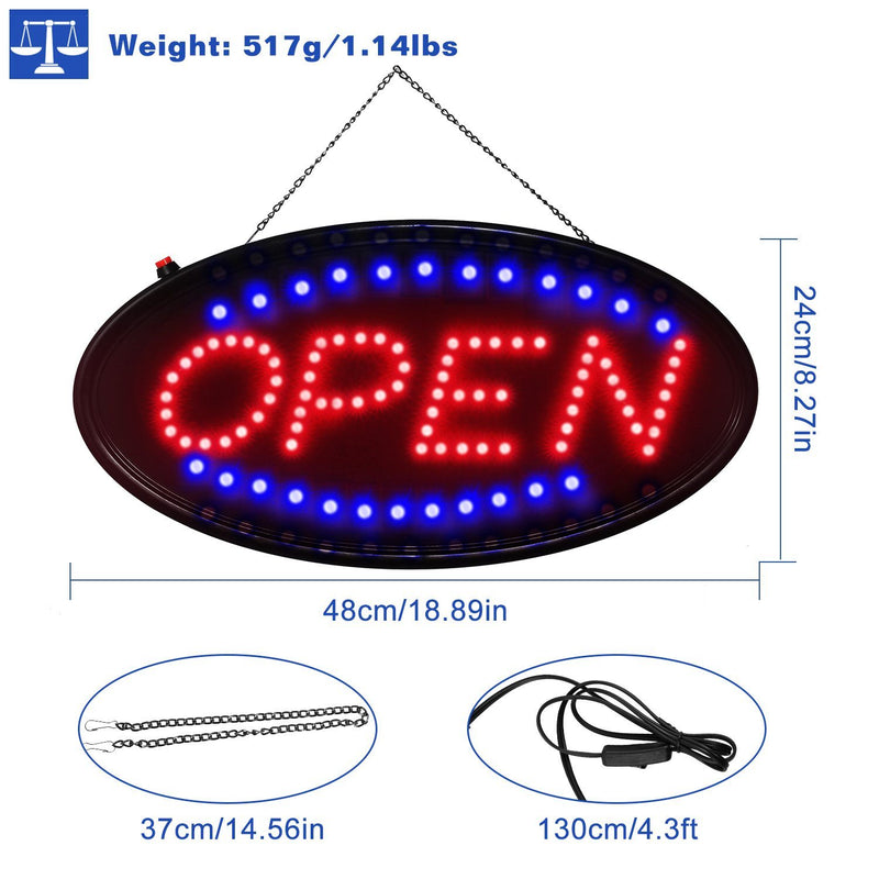 Ultra Bright LED Neon Open Sign Everything Else - DailySale