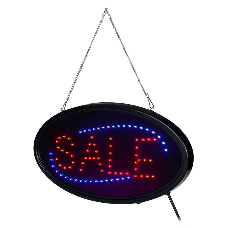 Ultra Bright Open Sign Neon LED Light Animated Motion Flash Business Ad Board Lighting & Decor - DailySale