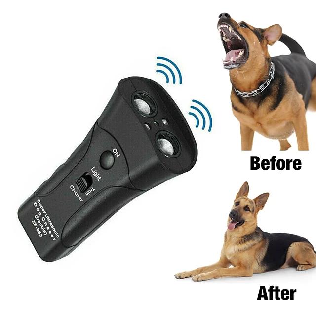 Ultrasonic Aggressive Animal Attacks Repeller Flashlight Pest Control - DailySale