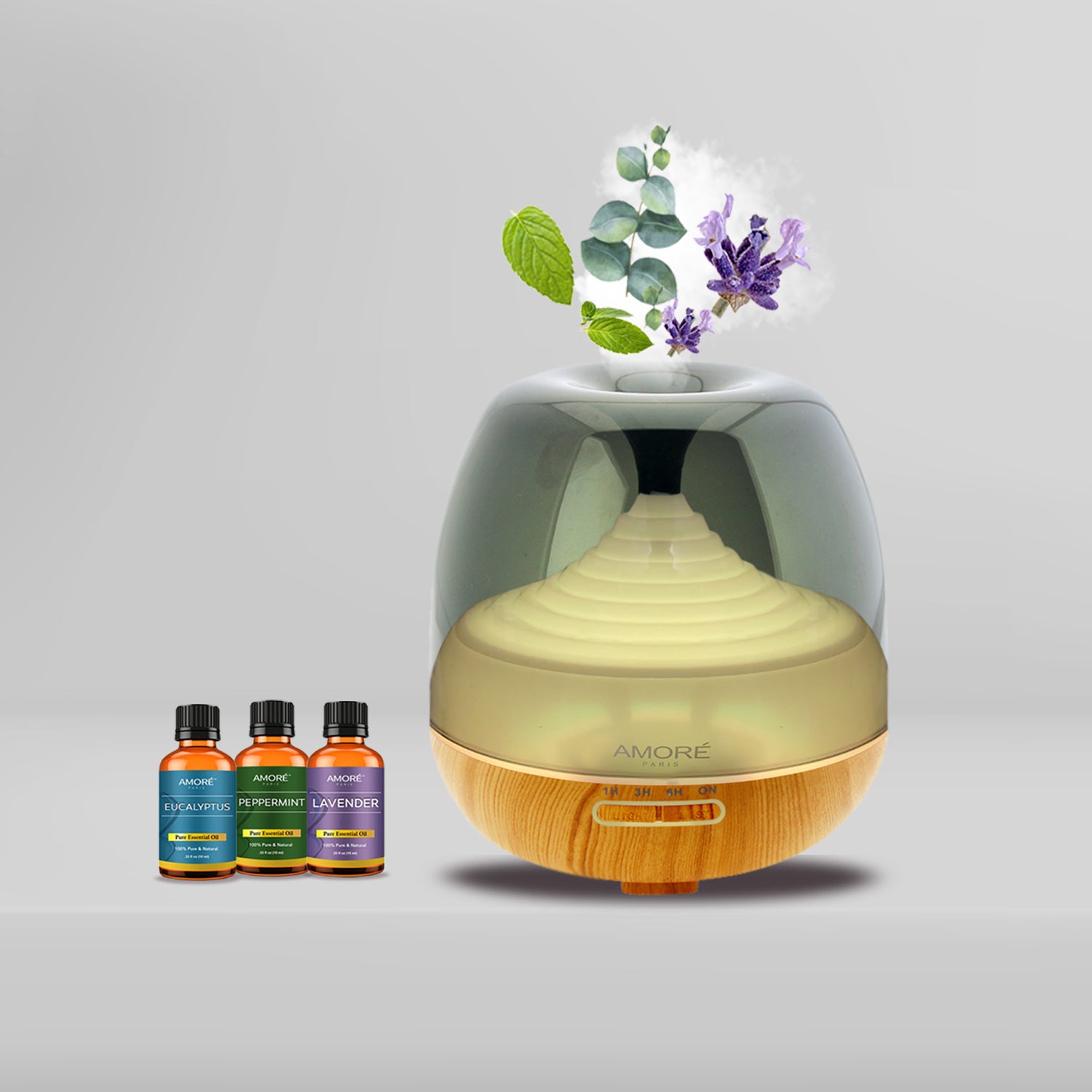 Ultrasonic Aromatherapy Cool Mist Humidifier Diffuser Wellness - DailySale