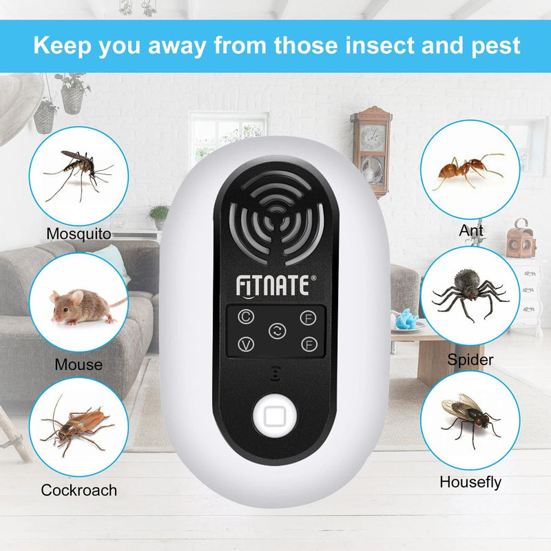 Ultrasonic Pest Control Noiseless Plug In Repellent Pest Control - DailySale