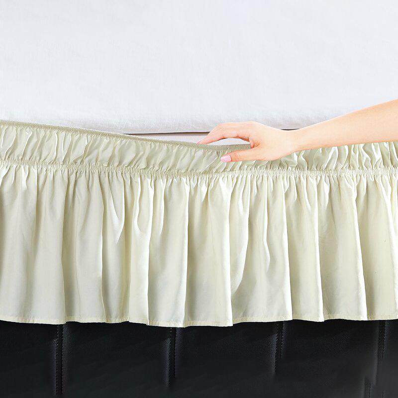 Undercliff Easy Wrap Elastic Ruffled 16 Bed Skirt