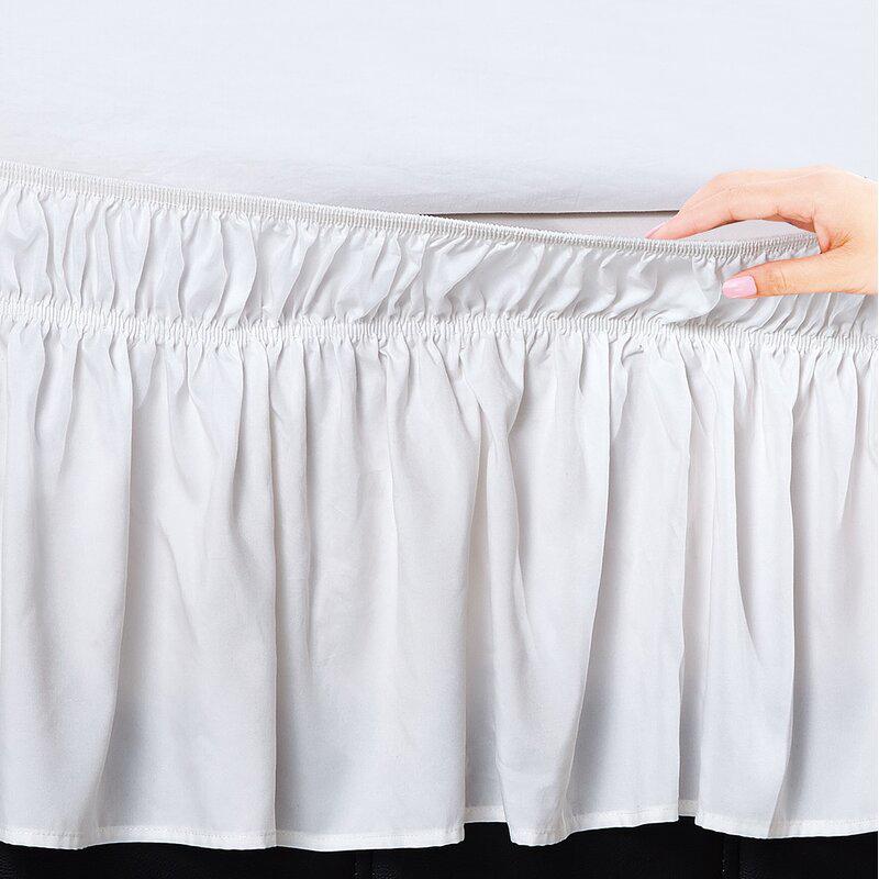 Undercliff Easy Wrap Elastic Ruffled 16 Bed Skirt