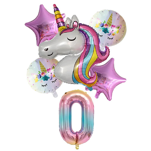 Unicorn Balloons for Birthday Decorations Art & Craft Supplies 0 - DailySale