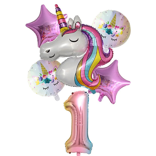 Unicorn Balloons for Birthday Decorations Art & Craft Supplies 1 - DailySale