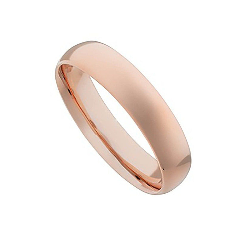 Unisex 316L Stainless Steel Ring - Assorted Colors and Sizes Men's Apparel 6 Rose Gold - DailySale
