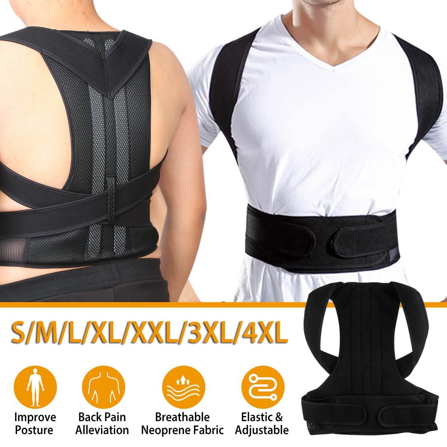 Unisex Back Posture Corrector Wellness - DailySale
