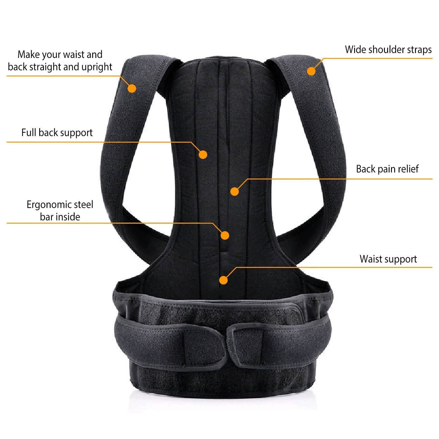 Unisex Back Posture Corrector Wellness - DailySale