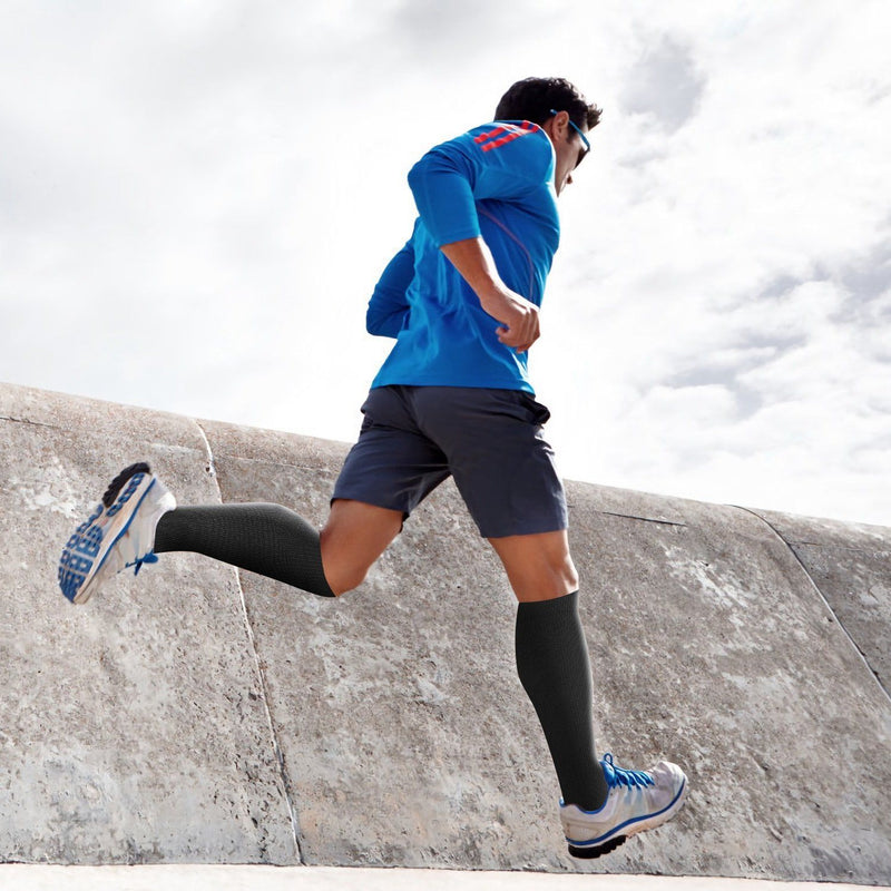 Unisex Compression Socks 15-20 mmHg Graduated Support Sports Fitness Wellness - DailySale