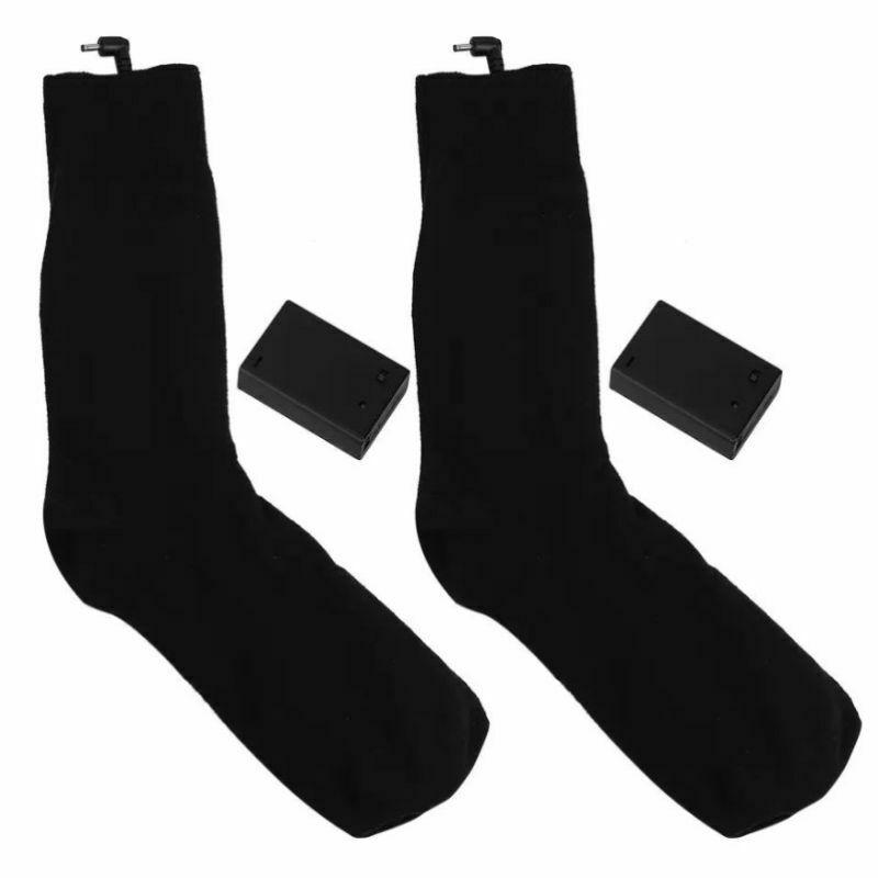 Unisex Electric Heated Socks - Rechargeable Sports & Outdoors - DailySale